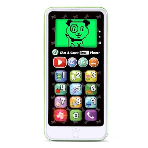 LeapFrog Chat and Count Emoji Phone, Green thumbnail 3