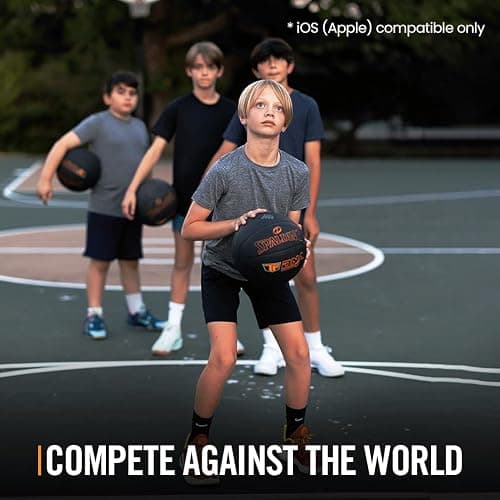 Spalding TF DNA Smart Basketball + 1 Yr App Subscription Bundle I iOS Compatible Only I All Surface Material thumbnail 6