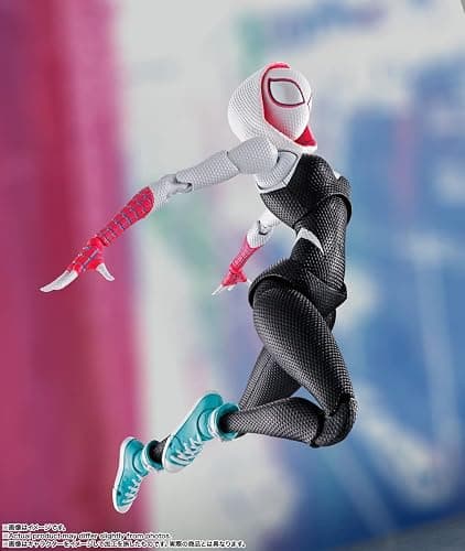 TAMASHII NATIONS - Spider-Man: Across The Spider-Verse - Spider-Gwen (Spider-Man: Across The Spider-Verse), Bandai Spirits S.H.Figuarts Action Figure thumbnail 4