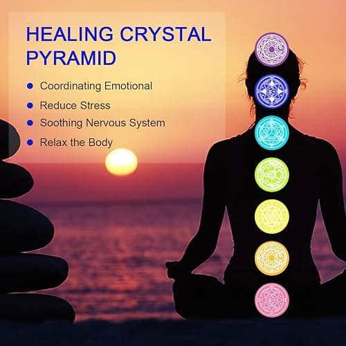 Tree of Life Orgonite Pyramid Kit White Quartz with Obsidian Stone Positive Reiki Energy Generator Crystal Healing Orgone Collection Wealth Lucky Meditation Tool thumbnail 6