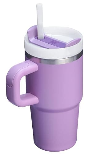 STANLEY Quencher H2.0 Tumbler with Handle and Straw 20 oz | Flowstate 3-Position Lid | Cup Holder Compatible for Travel | Insulated Stainless Steel Cup | BPA-Free | Lilac thumbnail 3