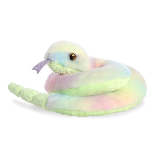 Aurora® Adorable Mini Flopsie™ Lula Snake™ Stuffed Animal - Mini Companions Ready for Playful Adventures - for Kids All Ages, Toddlers, Adults, and Families - Multicolor 5.5 Inches - Image 1