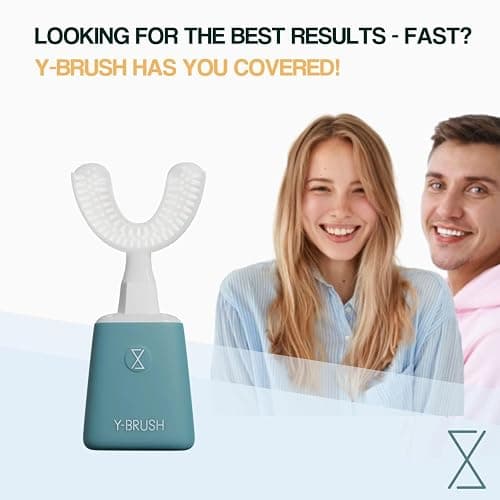 Y-Brush New 2025 Essential - Sonic Electric Toothbrush - 3 Months Battery Life with USB-C - 2 Brushing Modes - Clinically Proven - Adult thumbnail 2