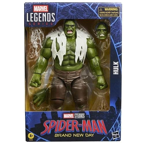 Marvel Legends Series Hulk, Spider-Man: Brand New Day Collectible 15-cm Action Figure Set thumbnail 2