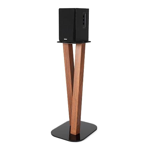 EXIMUS One Pair Fixed Height Universal Speaker Floor Stands - Cedar - 600 Series thumbnail 6