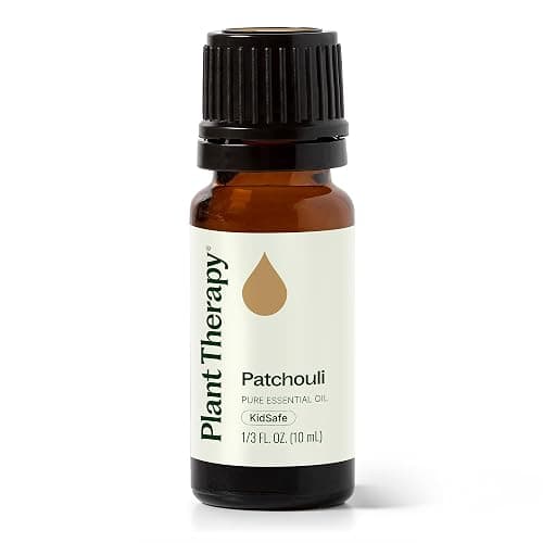 Plant Therapy Patchouli Essential Oil 100% Pure, Undiluted, Natural Aromatherapy, Therapeutic Grade 10 mL (1/3 oz) - Image 1