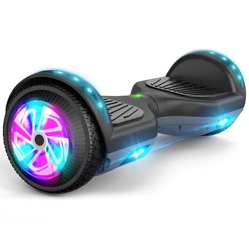 FLYING-ANT Self Balance Scooter 6.5" with Speaker and LED Lights Red - Image 1