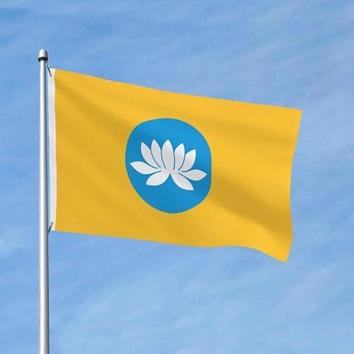 Khjnrv Kalmykia Flag Double Sided Outdoor Flag Home Garden Flag Decor Flag Yard Banner 3x5 Ft thumbnail 4