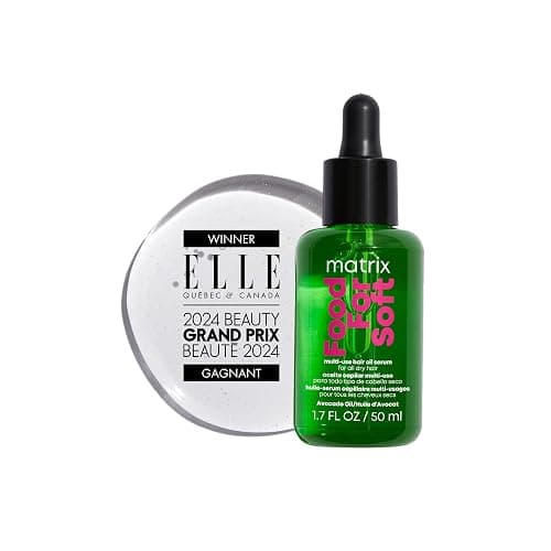 Matrix Multi-Use Hair Oil Serum for All Dry Hair, Hydrating Leave-In Treatment With Avocado Oil, Food for Soft, 50 ml thumbnail 13
