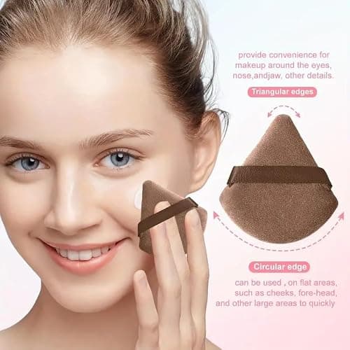 HGHDBT 44Pcs Brown Makeup Brushes Set Professional Makeup Kit Multi-functional Makeup Tool Set with Facial Makeup Accessories, Foundation Makeup Brush Kit Eye and Face Make up Brushes & Tools thumbnail 8