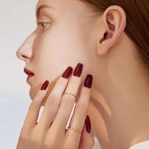 WJIASI Natural False Nails Oval French Acrylic Nails Artificial Nails Tips for Girls Women Natural Color (500 Pieces,10 Sizes) thumbnail 7