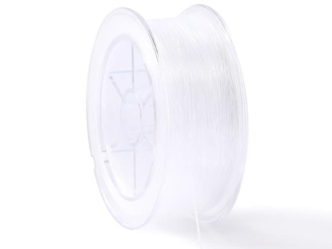 KONMAY Clear Fishing Line, 75 Yards 0.5mm Invisible String Balloon Decor | With Dispensor,40lb Strong Monofilament for Balloon Garlands, Ornaments, Party Decor, Suncatchers, Wind Chimes and Crafts thumbnail 3