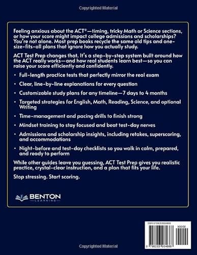 ACT® Test Prep: The Complete and Up-to-Date Prep Book to Master the ACT® Exam. Step-by-Step Explanations, Test-Day Tips, and Full-Length Practice Tests thumbnail 2