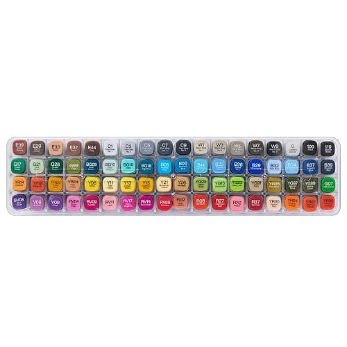 Copic Classic, Alcohol markers, 72 Color Set A (New Ver.) thumbnail 6