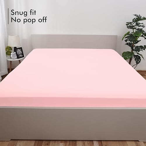 Baby Pink Bed Sheet thumbnail 4