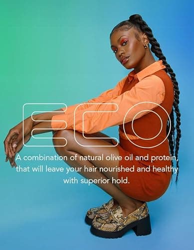 Eco Style Gel Olive Oil Styling - Adds Shine and Tames Split Ends - Delivers Moisture to Scalp - Nourishes And Repairs - Provides Weightless and Superior Hold - Ideal for all Hair - 8 oz thumbnail 3