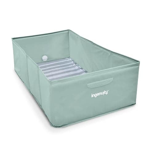 Ingenuity Tuckaway Toddler Folding Tub, Converts Shower to Tub, Folds to Store, Easy to Clean, No Assembly Required, Portable Baby Bathtub for Travel, 12M-5Y thumbnail 5