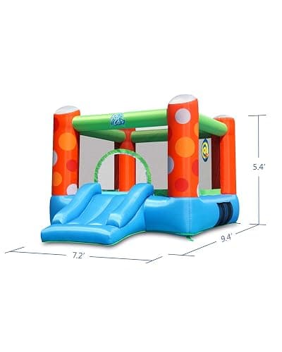 ACTION AIR Bounce House, Inflatable Bounce House with Air Blower, Bouncy Castle with Durable Sewn and Extra Thick, Family Backyard Jump House, Great Gift for Kids thumbnail 6