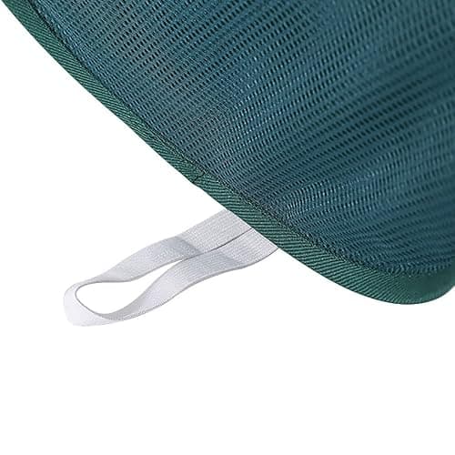 Rubruan 4 Piece Popup Mesh Laundry Basket Durable Handles Collapsible Laundry Baskets Folding Clothes Pastic Hamper for Laundry Room College Dorm (Gray) thumbnail 8