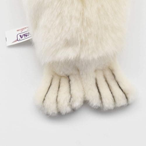 Hansa White Seal Animal Plush Toy - 12" thumbnail 7
