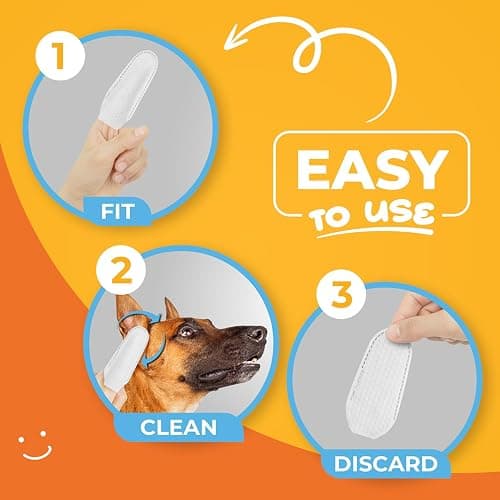 Paw Science Dog & Cat Ear Cleaner Wipes – Pet Finger Wipes for Cats & Dogs – Cleaning, Soothing, & Deodorizing Itchy Ears – Ear Relief Solution Wash (Unscented) thumbnail 8