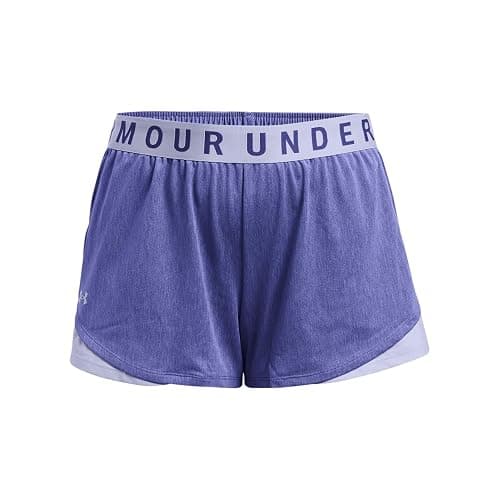 Under Armour Women's Play Up Twist Shorts 3.0 - XX-Small - (561) Starlight / Celeste / Celeste thumbnail 5