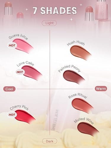 SHEGLAM Buttery Bliss Blush Stick Cream Milk Makeup Blush-Hush Hush - Hush Hush thumbnail 4