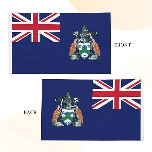 Flag Of Ascension Island Flag 3x5 Ft Durable Polyester Double-Sided Outdoor Decorative Banner Home Patio Flags Yard Welcome Flag thumbnail 6