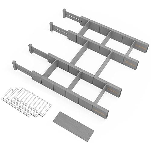 SpaceAid Bamboo Drawer Dividers