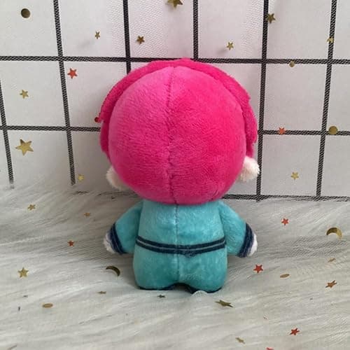 Jiumaocleu Anime Dolls Saiki Kusuo Soft Stuffed Figure 10CM With Glasses Cute Keychain for Saiki Kusuo Fans Collectibles Gifts thumbnail 5
