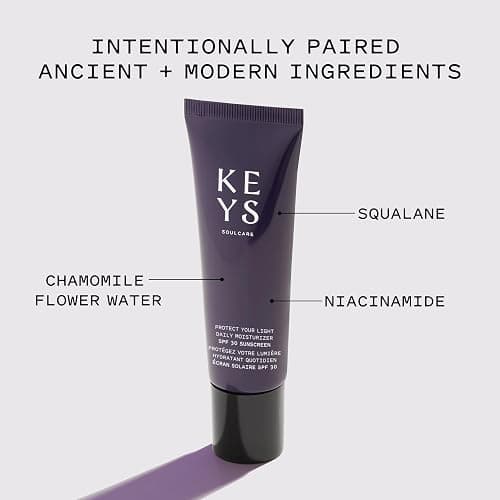 Keys Soulcare Protect Your Light Daily Moisturizer SPF 30 Sunscreen, Lightweight Formula with UVA+UVB Protection, Vegan, Cruelty-Free, 1.69 Fl Oz thumbnail 2