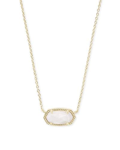 Kendra Scott Elisa Pendant Necklace for Women, Fashion Jewelry, 14k Gold-Plated