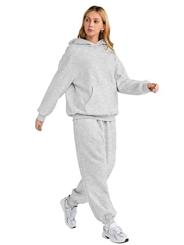 AUTOMET Womens 2 Piece Outfits Lounge Hoodie Sweatsuit Sets Plus Size Fall Fashion Clothes Airport Travel Pants Tracksuits thumbnail 4