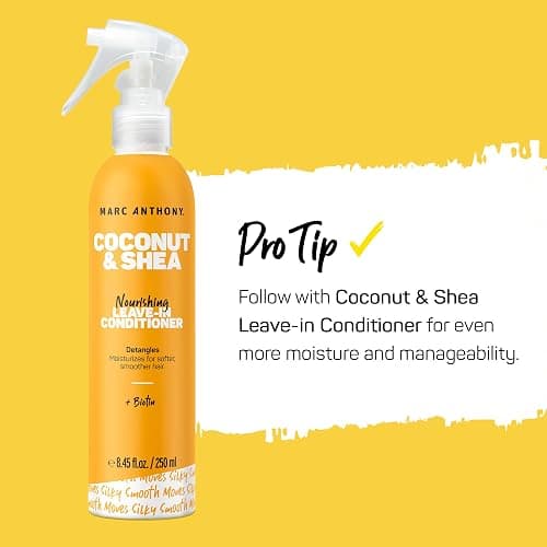 Marc Anthony Volumizing Conditioner with Coconut Oil & Shea Butter - Nourishing & Hydrating Haircare with Biotin for Dry & Damaged Hair - Restore Moisture & Protects Hair - Paraben & Sulfate Free thumbnail 5