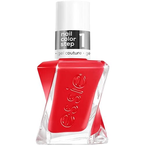 Essie Gel Couture Long-Lasting Nail Polish, 8-Free Vegan, Vibrant Red, Electric Geometric, 0.46 fl oz - Image 1