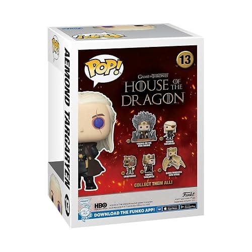 Funko Pop! TV: House Of The Dragon - Aemond Targaryen - 1/6 Odds For Rare Chase Variant- Figura in Vinile da Collezione - Idea Regalo - Merchandising Ufficiale - TV Fans thumbnail 6