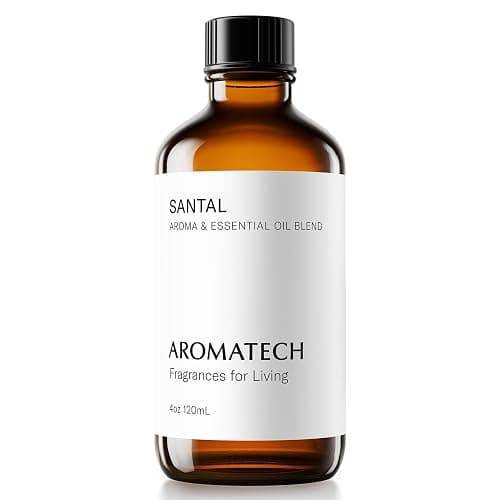 AromaTech Santal Aroma Essential Oil Blend: Luxury Hotel Inspired Aromatherapy with Amber, Vanilla, Cedar & Sandalwood for Ultrasonic Diffusers (4 Fl Oz (Pack of 1)) thumbnail 9