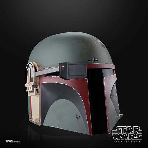STAR WARS The Black Series Boba Fett (Re-Armored) Premium Electronic Helmet, The Mandalorian Roleplay Collectible for Kids Ages 14 and Up thumbnail 6