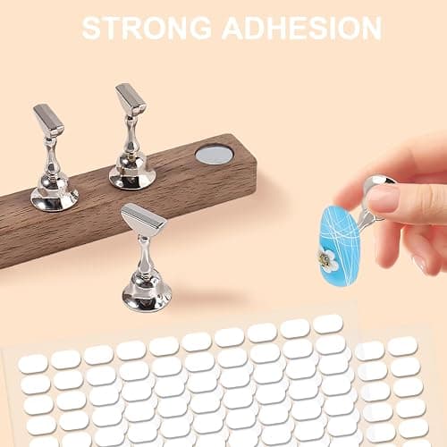 1000 PCS Double Sided Tape for Nail Display, Nail Stand Sticky Tabs thumbnail 6