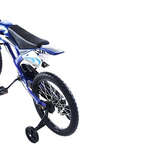 BSTSEL 16" 18" Kids Bicycle Moto Motorcross Bike with Removable Stabilisers Wheels for Boys&Girls Ages 5-10 Years Old Children 16/18 inch Motorcycle Bike Gift thumbnail 6