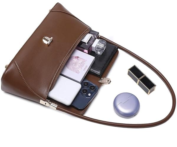 WSRYDJDL Shoulder Bags for Women Vintage Handbag Retro Classic Small Purse Cute Hobo Tote Handbag Mini Clutch Purse thumbnail 7
