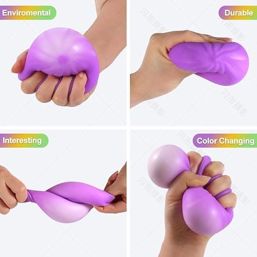 Dumpling Squishy Mystery Box, Dumplings Squeeze Stress Balls for Kids & Adults, Sensory Fidget Toys for Anxiety Relief, Crazy Fun Surprise Dumpling Ideal Gift for Boys,Girls,Teens(Pink) thumbnail 7