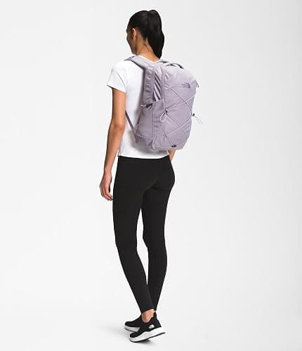 The North Face Women's Jester Everyday Laptop Backpack - Commuter Travel Bag, Laptop Sleeve, Water-Repellent, Minimal Grey Dark Heather/Minimal Grey-NPF, One Size thumbnail 8
