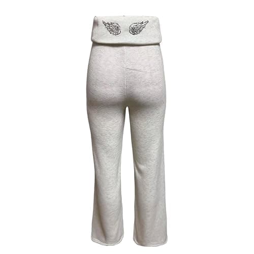 Women's Y2K Sequin Angel Wings Cardigan Oversized Hoodie - Retro Futuristic Ladies Jacket with Baggy Fit thumbnail 3