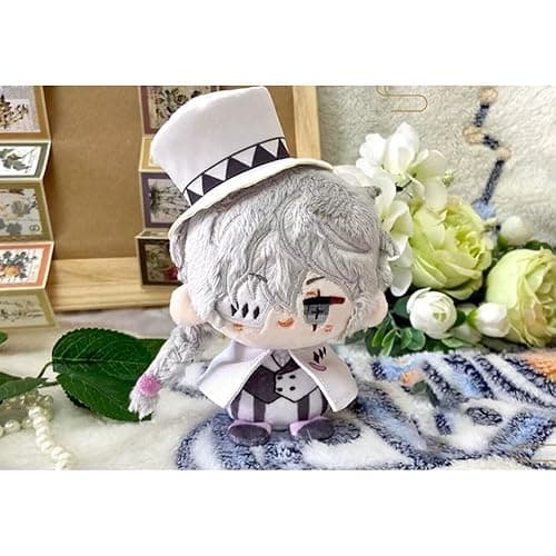 YLQANONG Dazai Osamu Anime Figure Pillow Bag Pendant Sigma/Nikolai Gogol Soft Pillow Cute Stuffed Cushion Anime Figures 4.72IN thumbnail 2