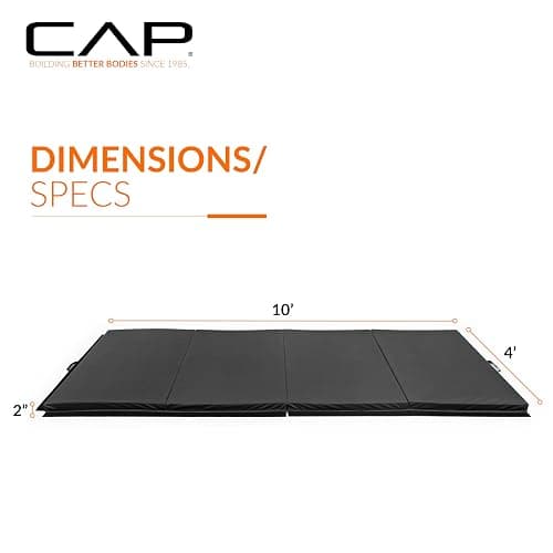 CAP Barbell All Purpose Folding Anti Tear Exercise Training Aerobic Fitness Gym & Gymnastics Balance Mat | Multiple colors thumbnail 4