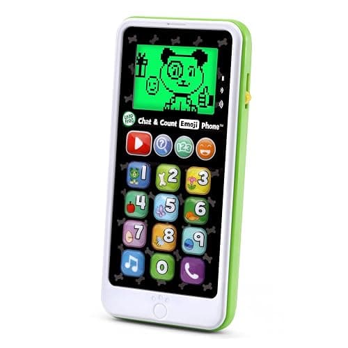 LeapFrog Chat and Count Emoji Phone, Green - Image 1