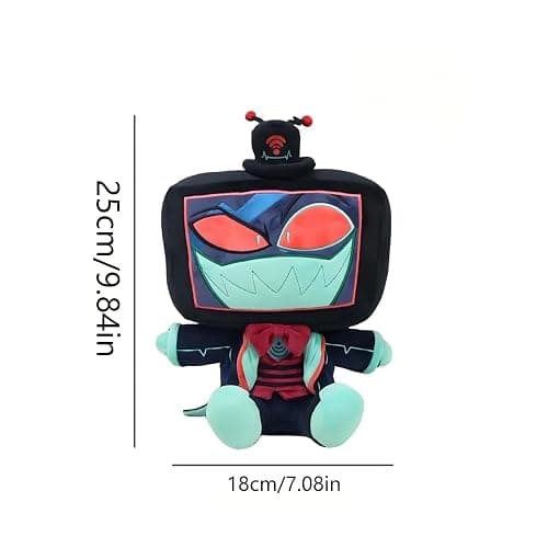 Hazbin Hotels Vox Plush Toy Cute Stuffed Animal Figure Doll Anime Cartoon Collectable Plushies Toy Throw Pillows for Fans Boys Girls thumbnail 3