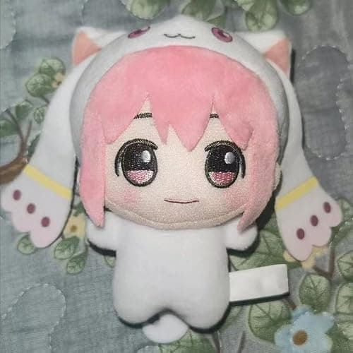 YLEAFUN Anime Plush Kaname Madoka Figure Soft Stuffed Throw Pendent Figurine Cute Bags Charm Keychain Gifts 10cm thumbnail 2