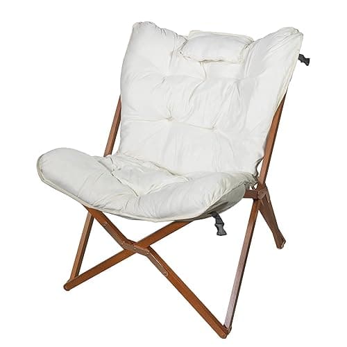 Zenithen Wood Butterfly Chair